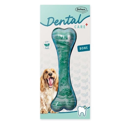Picture of Bubimex Dental Bone Plus Fresh Mint Rubber Dental Toy